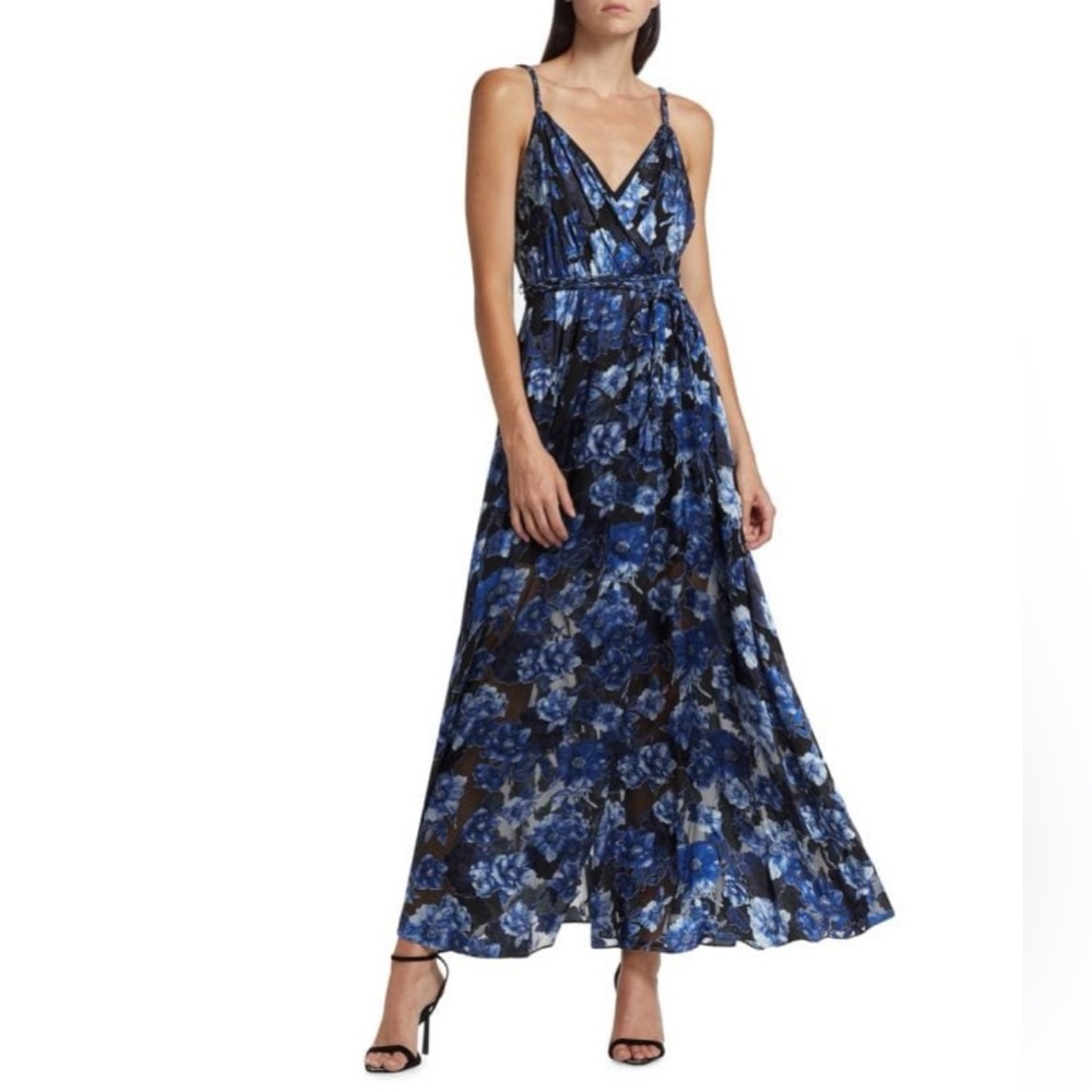 NWT Alice & Olivia Maxi Wrap Dress